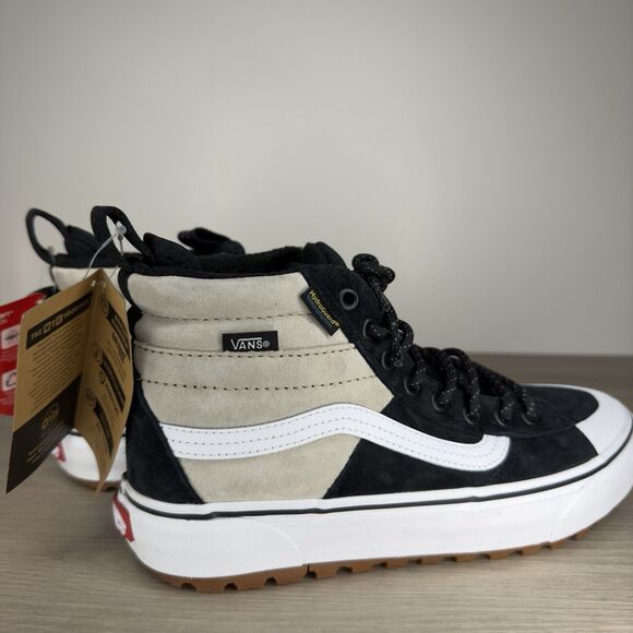 Vans Sk8-Hi MTE-2 2-Tone Utility Black Khaki Men\'s Shoes Size 7.5 VN0007NKY3U NW main image 4